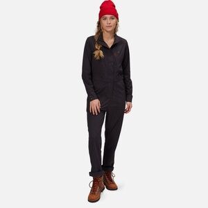 ~NWOT TOPO DESIGNS Black Coveralls Long Sleeve Jumpsuit Women's Size Medium~